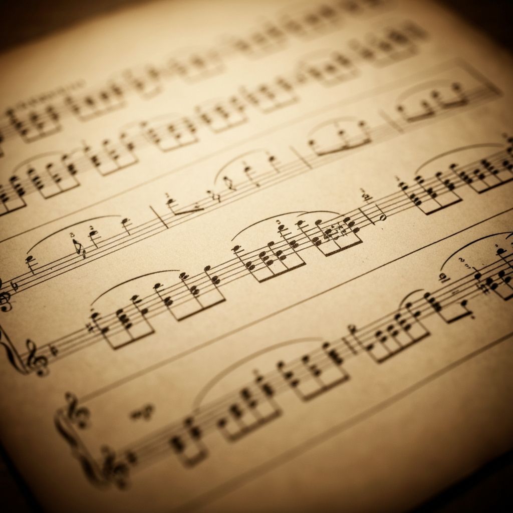 Classical sheet music